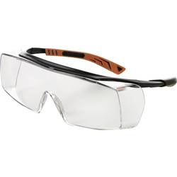 Univet 5X7 5X7-01-00 převlečné brýle vč. ochrany proti zamlžení, vč. ochrany před UV zářením černá, oranžová EN 166 DIN 166