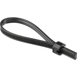 HellermannTyton Strap Black ATS3080-PA66HIRHSUV-BK zamykací pásmo 102-66110 Průměr kabelového svazku (rozsah) 80 mm (max) UV stabilní, odolné proti úderu ,