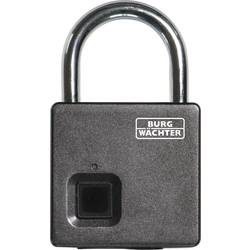 Burg Wächter Scan & Lock 610/53 SB visací zámek zámek s otiskem prstu, 53 mm