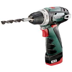 Metabo PowerMaxx BS 600079500 aku vrtací šroubovák 10.8 V 2 Ah Li-Ion akumulátor