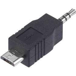 USB 2.0 adaptér [1x jack zástrčka 2,5 mm - 1x micro USB 2.0 zástrčka B]