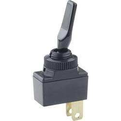 TRU COMPONENTS TC-R13-18BS-SQ 1587840 páčkový přepínač do auta, 1x vyp/zap, 12 V/DC, 10 A