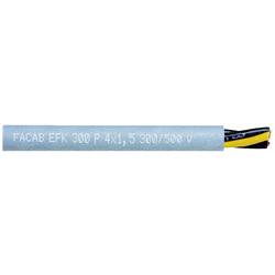 Faber Kabel 031580 kabel pro energetické řetězy EFK 300 P 4 G 2.50 mm² šedá metrové zboží