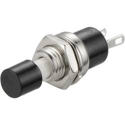 TRU COMPONENTS TC-R13-24A1-05-BK, 1587876 tlačítko, 7.2 mm, 250 V/AC, 1.5 A, 1 ks