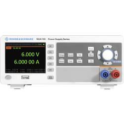 Rohde & Schwarz NGA101 laboratorní zdroj s nastavitelným napětím, 35 V (max.), 6 A (max.), 40 W, lze programovat, lze dálkově ovládat, výstup 1 x, 5601.8002.02