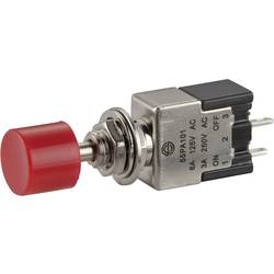 TRU COMPONENTS TC-PA101A1RT, 1587788 tlačítkový spínač, 6.2 mm, 250 V/AC, 3 A, 1 ks