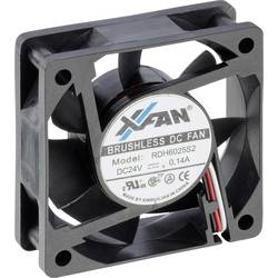 X-Fan RDH6025S2 axiální ventilátor, 24 V/DC, 25.8 m³/h, (d x š x v) 60 x 60 x 25 mm, RDH6025S2