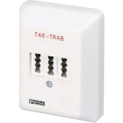 Phoenix Contact 2749628 TAE-TRAB FM-NFN-AP připojovací krabice s přepěťovou ochranou Přepětová ochrana pro: Tel/Fax (TAE) 5 kA 1 ks