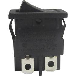 TRU COMPONENTS TC-R13-73A-02 kolébkový spínač 250 V/AC 6 A 2x vyp/zap s aretací 1 ks
