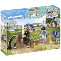 Playmobil® Horses of Waterfall (koně u vodopádu) Funkce Zoe & Blaze s turnarokrucovým turnatem 71355