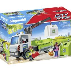 Playmobil® City Action Nákladní automobily s ukončeným sklem s kontejnerem 71431