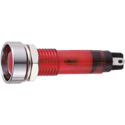 Sedeco B-406 12V RED standardní signálka se žárovkou červená 1 ks