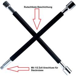 IWH 020870 křížový klíč na kola (d x š x v) 375 x 375 x 40 mm