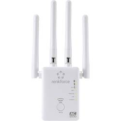Renkforce WS-WN575A3 Dual Band AC1200 Wi-Fi repeater 2.4 GHz, 5 GHz