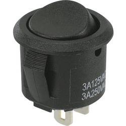 TRU COMPONENTS 1588033 kolébkový spínač TC-R13-297A-05 250 V/AC 3 A 1x vyp/zap s aretací 1 ks