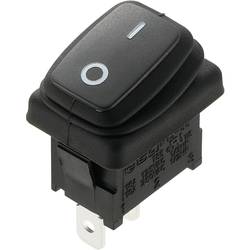 TRU COMPONENTS 1588062 kolébkový spínač TC-R13-66A8-02 250 V/AC 10 A 1x vyp/zap IP65 s aretací 1 ks