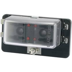 TRU COMPONENTS TC-R3-76-01-3L104 pojistkový držák se zobrazením stavu Vhodné pro (pojistky) standardní plochá pojistka 30 A 32 V/DC 1 ks