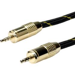 Roline 11.09.4285 jack audio kabel [1x jack zástrčka 3,5 mm - 1x jack zástrčka 3,5 mm] 5.00 m vícebarevná stíněný