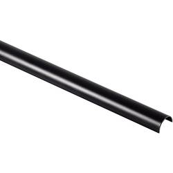 Hama Kabelová lišta hliník černá tuhý (d x š x v) 1100 x 33 x 18 mm 1 ks 00083170
