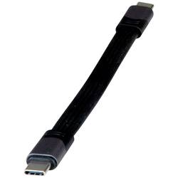 Roline USB kabel USB 4.0 USB-C ® zástrčka, USB-C ® zástrčka 15.00 m černá stíněný 11.02.9078