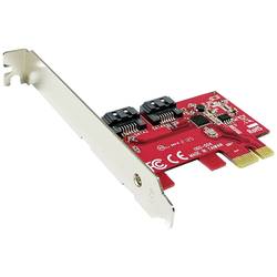 Roline 15062148 2 porty SATA řadič PCIe x1 Vhodný pro (SSD): SATA SSD vč. nízkoprofilového krycího plechu na prázdný slot