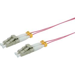 Roline 21.15.9261 optické vlákno optické vlákno kabel [1x zástrčka LC - 1x zástrčka LC] 50/125 µ Multimode OM4 1.00 m