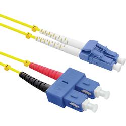 Roline 21.15.8791 optické vlákno optické vlákno kabel [1x zástrčka LC - 1x zástrčka SC] 9/125 µ Singlemode OS2 1.00 m