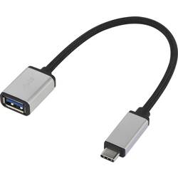 Renkforce USB 3.0 adaptér [1x USB-C® zástrčka - 1x USB 3.2 gen. 1 zásuvka A] RF-USBA-MS-01 opletený