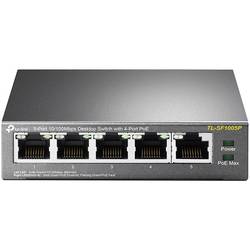 TP-LINK TL-SF1005P síťový switch, 5 portů, funkce PoE