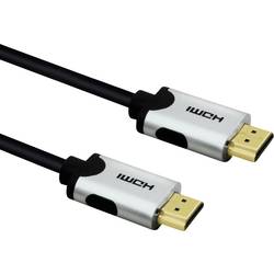 Value HDMI kabel Zástrčka HDMI-A, Zástrčka HDMI-A 1.00 m černá 11.99.5940 10K UHD HDMI kabel
