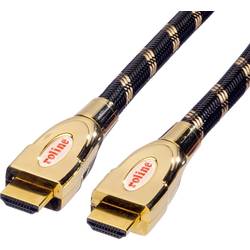 Roline HDMI kabel Zástrčka HDMI-A, Zástrčka HDMI-A 1.00 m vícebarevná 11.04.5690 4K UHD HDMI kabel