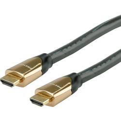 Roline HDMI kabel Zástrčka HDMI-A, Zástrčka HDMI-A 9.00 m černá 11.04.5806 4K UHD HDMI kabel