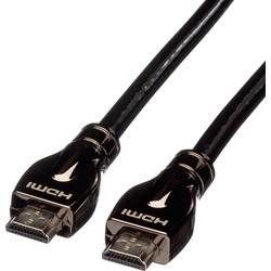 Roline HDMI kabel Zástrčka HDMI-A, Zástrčka HDMI-A 10.00 m černá 11.04.5685 Ultra HD (4K) HDMI s Ethernetem HDMI kabel