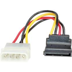 Roline PC kabel [1x Molex zástrčka 4-pólová - 1x proudová SATA zástrčka 15pólová] 0.10 m vícebarevná