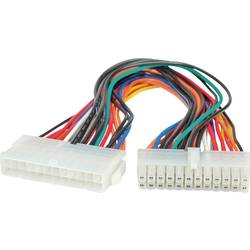 Roline PC kabel [1x ATX napájecí zástrčka 24pólová - 1x ATX napájecí zásuvka 24pólová] 0.30 m vícebarevná