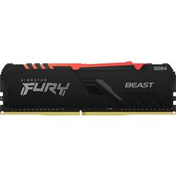 Kingston FURY Beast RGB Sada RAM pro PC DDR4 16 GB 2 x 8 GB 3000 MHz 288pin DIMM CL15 KF430C15BBAK2/16
