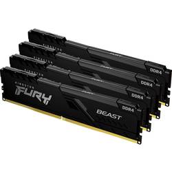 Kingston FURY Beast Sada RAM pro PC DDR4 8 GB 2 x 4 GB 3200 MHz 288pin DIMM CL16 KF432C16BBK4/16