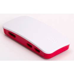 Raspberry Pi® Sonstiges Relais SBC skříň Vhodné pro (vývojové sady): Raspberry Pi® červená, bílá