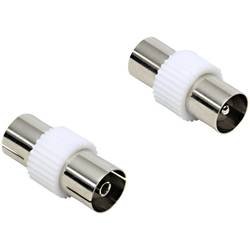 BKL Electronic 0403543 Sada zástrčných konektorů na koaxiální kabel Připojení kabelu: IEC konektor na koaxiální kabel, IEC zásuvka na koaxiální kabel 1 sada