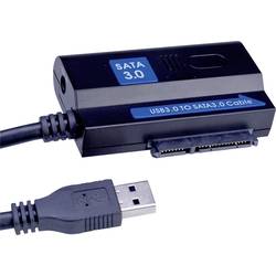 Value Pevné disky/SSD adaptér [1x USB 3.0 zástrčka A - 1x kombinovaná SATA zásuvka 15+7-pólová]