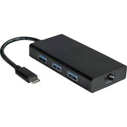 Value USB 2.0 konvertor [1x USB 3.1 zástrčka C - 1x RJ45 zásuvka]