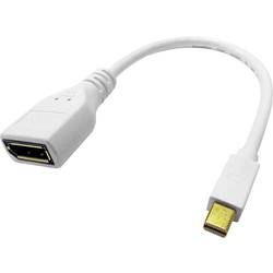 Roline 12.03.3163 adaptér [1x mini DisplayPort zástrčka - 1x zásuvka DisplayPort] bílá 210 m