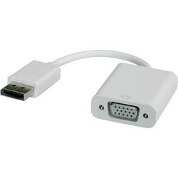 Roline DisplayPort / VGA kabelový adaptér Konektor DisplayPort, VGA pólové zásuvka 0.15 m bílá 12.03.3146 Kabel DisplayPort