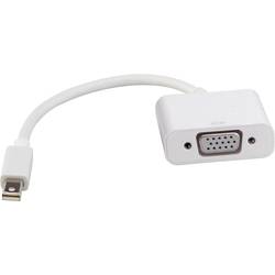 Roline USB-C® / VGA kabelový adaptér USB-C ® zástrčka, VGA pólové zásuvka 0.10 m bílá 12.03.3140 Kabel pro displeje USB-C®