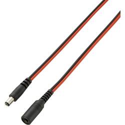 VOLTCRAFT 93025c183 nízkonapěťový prodlužovací kabel nízkonapěťová zástrčka - nízkonapěťová zásuvka 5.5 mm 2.5 mm 5.5 mm 2.5 mm 3.00 m 1 ks