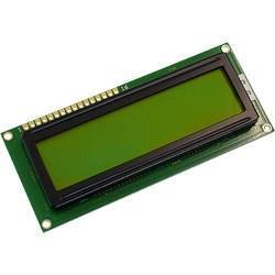 Display Elektronik LCD displej žlutozelená 16 x 2 Pixel (š x v x h) 100 x 42 x 10.1 mm
