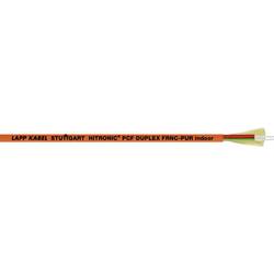 LAPP 28020702-100 skleněné vlákno Hitronic PCF 200/230 µ Duplex oranžová 100 m