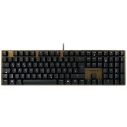 CHERRY KC 200 MX kabelový klávesnice německá, QWERTZ, Windows® černá, bronzová