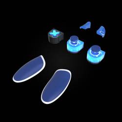 Thrustmaster eSwap X LED Blue Crystal Pack sada příslušenství PC, Xbox One, Xbox One S, Xbox Series X modrá