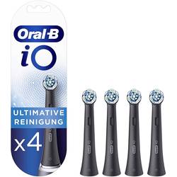 Oral-B iO CB-4 vyměnitelné nástavce pro elektrické kartáčky 4 ks černá